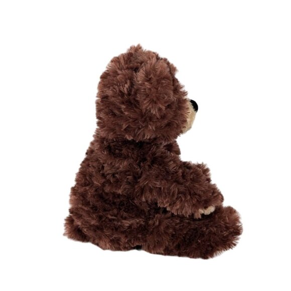 Aurora Brown Teddy Bear Plush 10" Stuffed Animal Toy Tan Face & Paws 2018 NWT - Picture 3 of 10